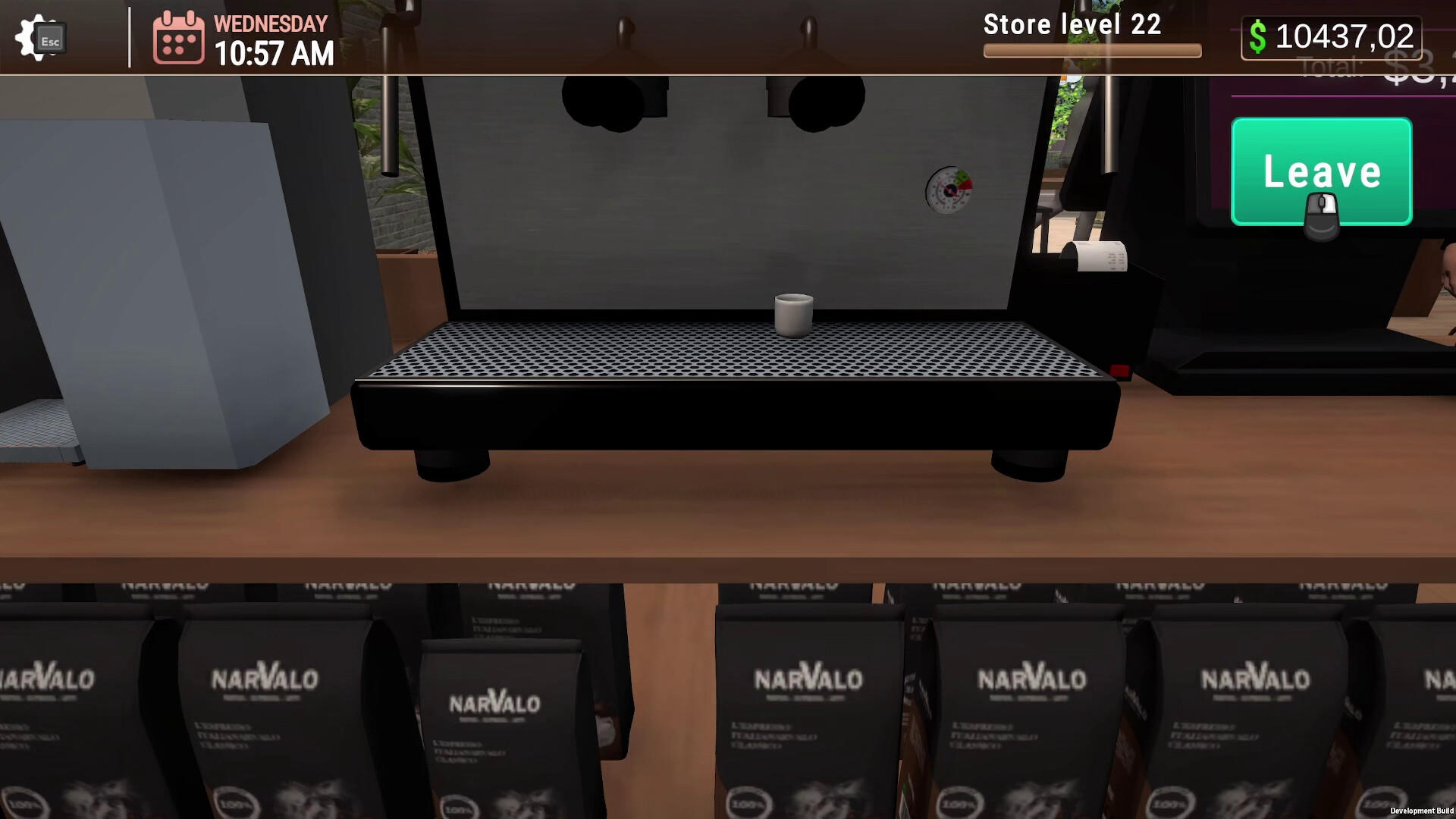 Coffee Bar Simulator Game Screenshot