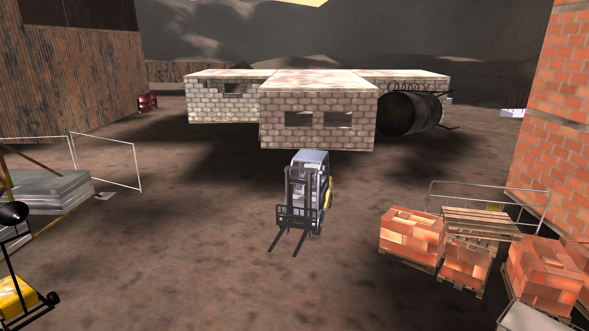 Forklift Driver Simulator Game Game Screenshot