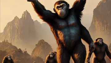 Angry Gorilla Apes City Games Game Screenshot