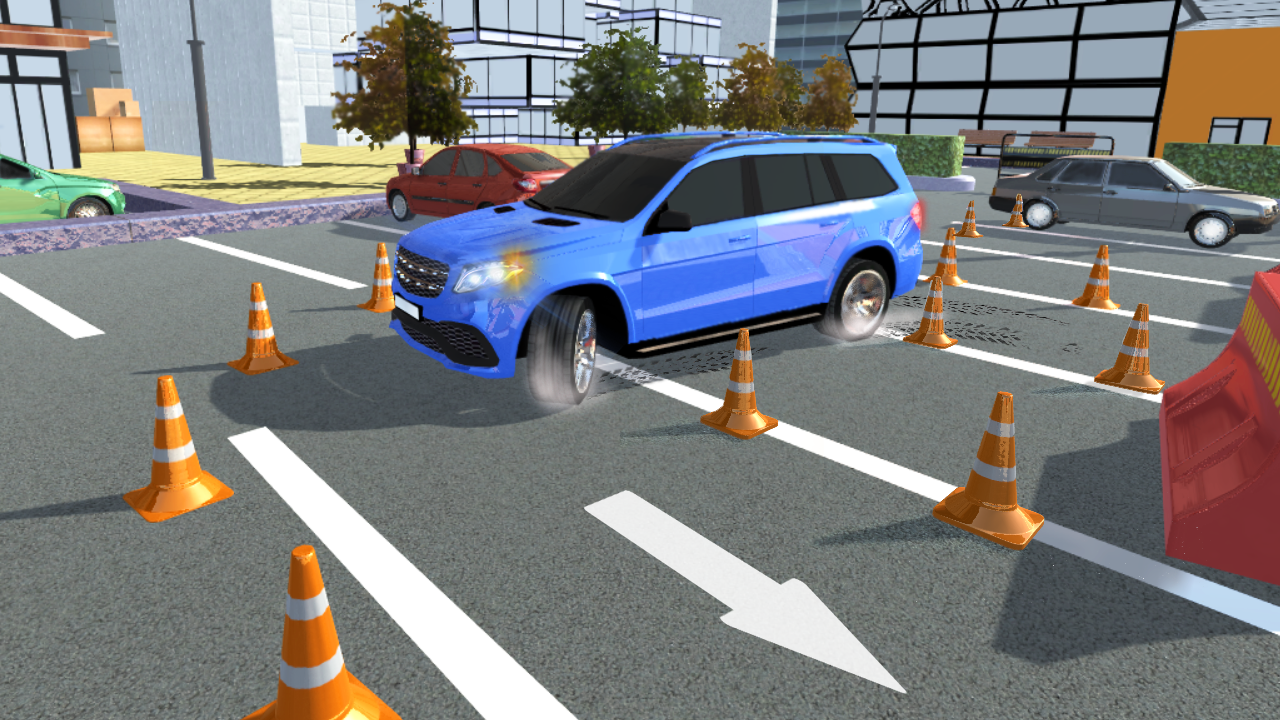 Luxury SUV Car Parking Game Screenshot