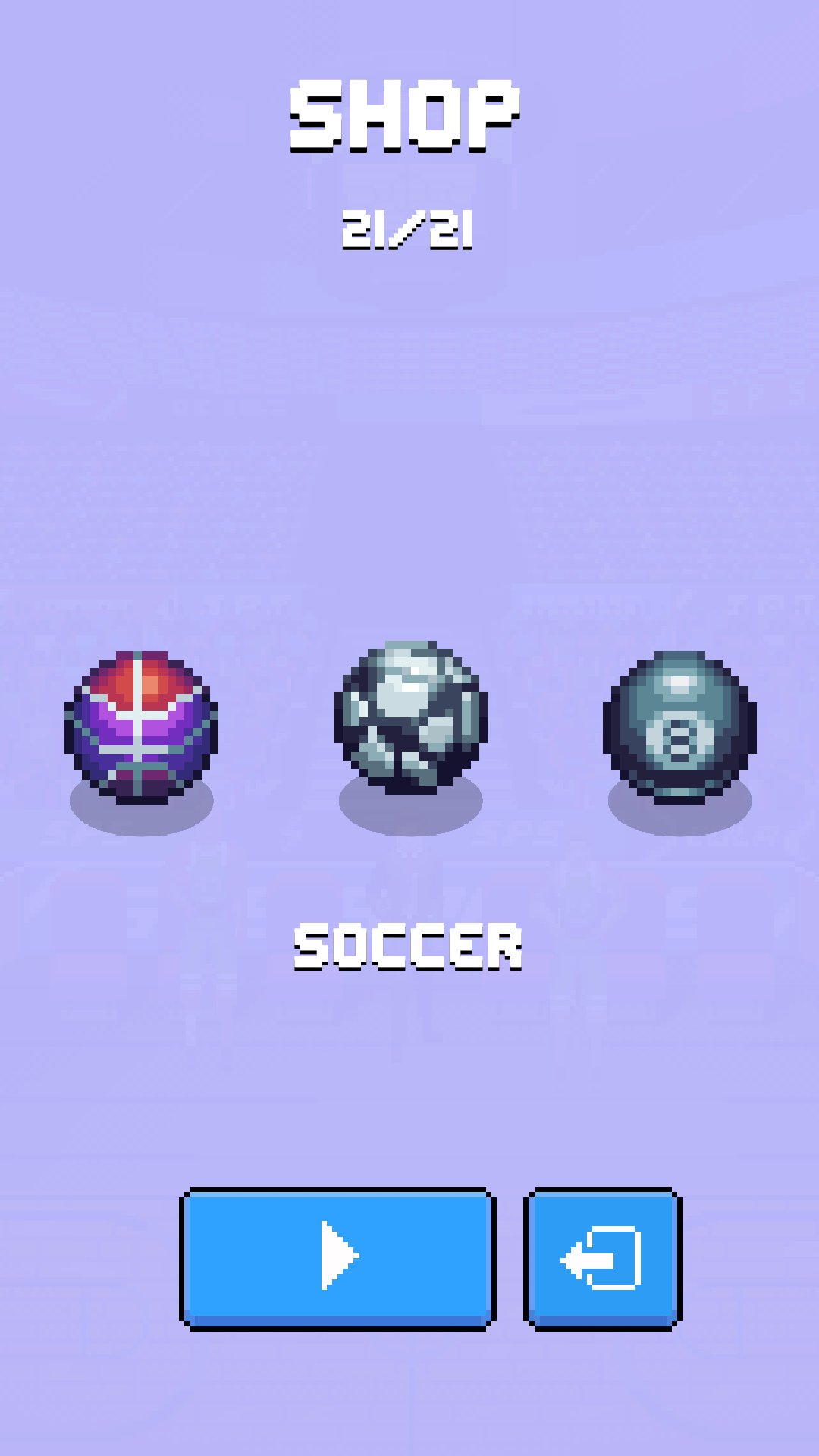 Bouncy Hoops ゲームのスクリーンショット