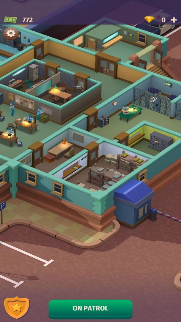 Screenshot of Police Station Cop Inc: Tycoon