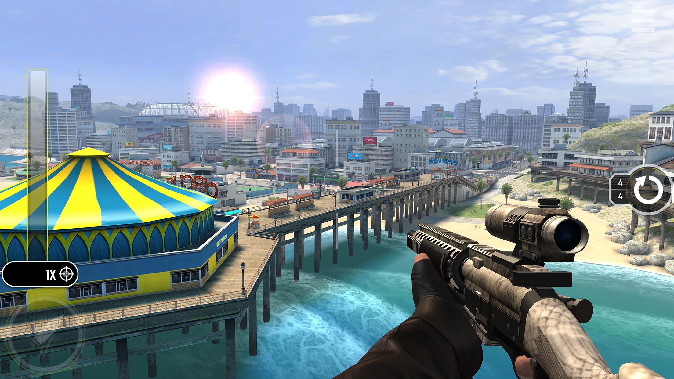 Screenshot 1 of Pure Sniper: Gun Shooter Games 500247