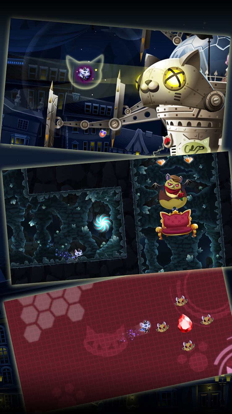 おしゃれ怪盗ワイニャーキャット 게임 스크린샷