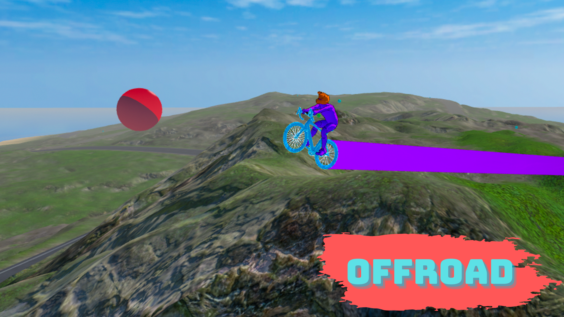 Screenshot of Bicycle Extreme Rider 3D