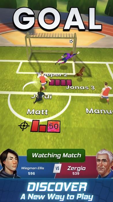 Golden Goal: Soccer Squad Game Screenshot