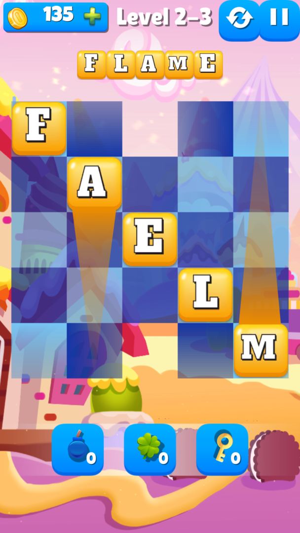 Screenshot of Brainy Words: Puzzle Game