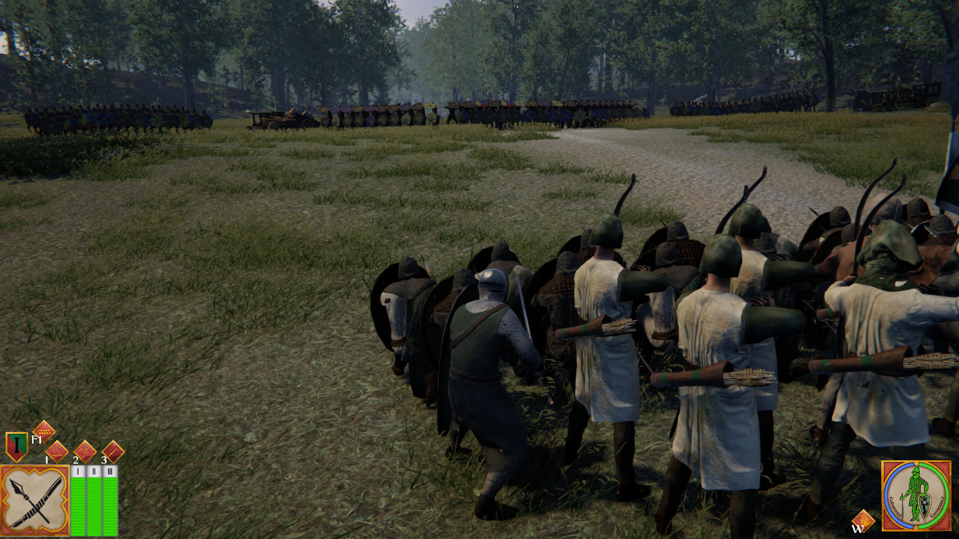 La Porte des Fauconniers : Guerre Médiévale 게임 스크린 샷