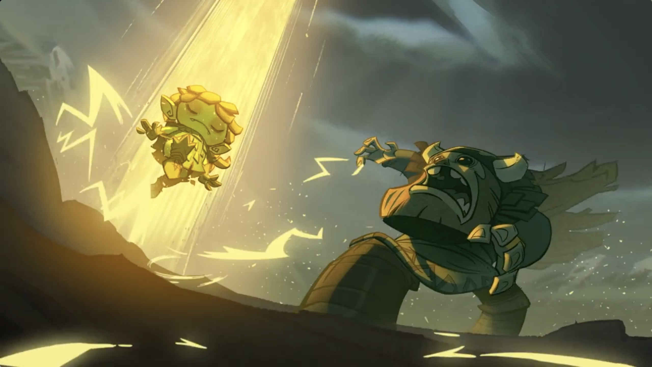 Screenshot of the video of Oddmar