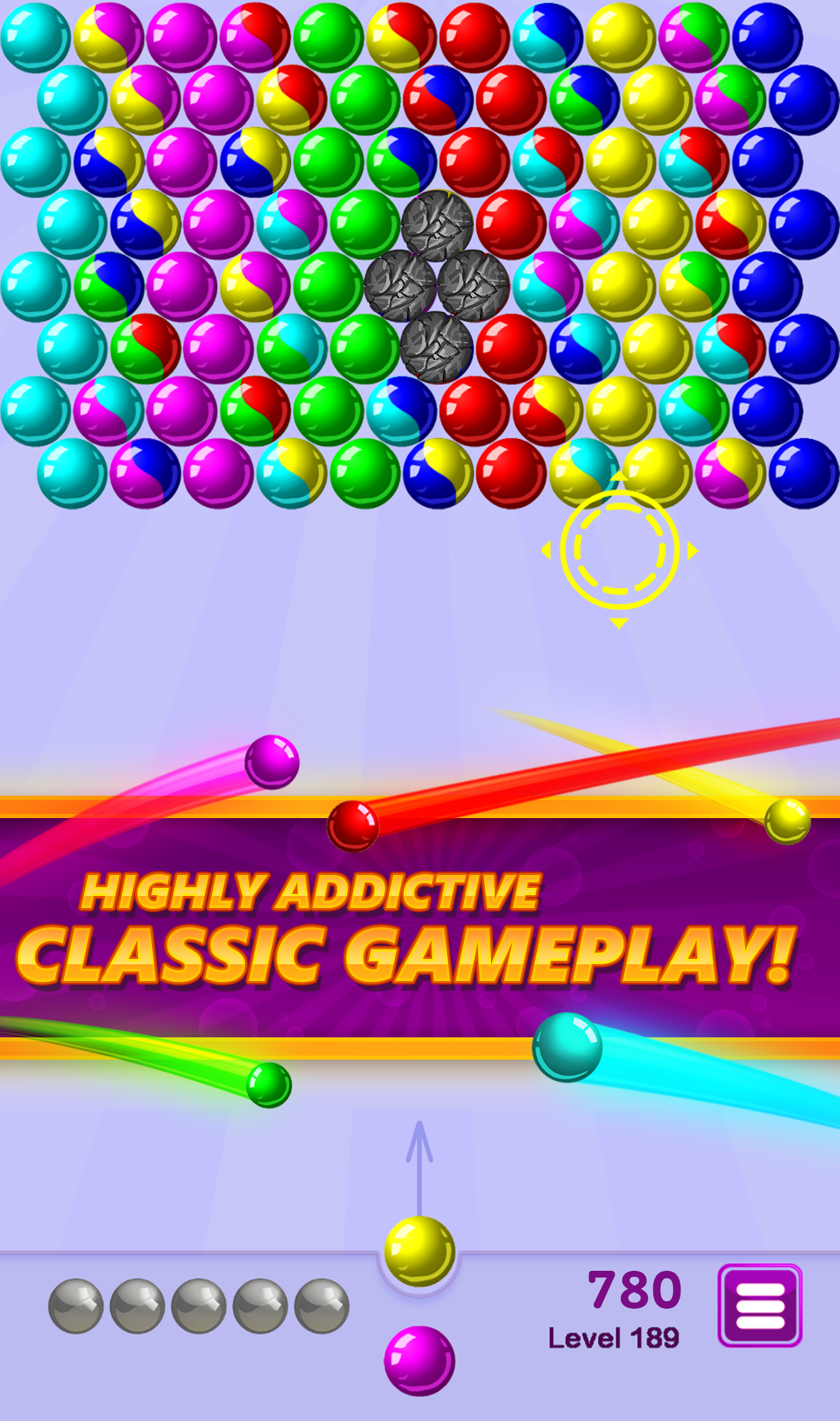 Скриншот игры Bubble Shooter 2 - 600+ Levels