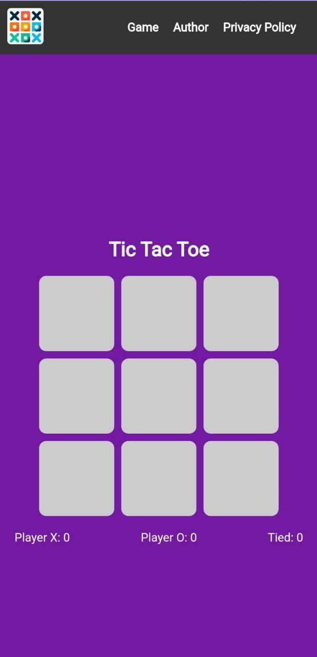 Tic Tac Toe 2 Player - xo game for Android - Free App Download