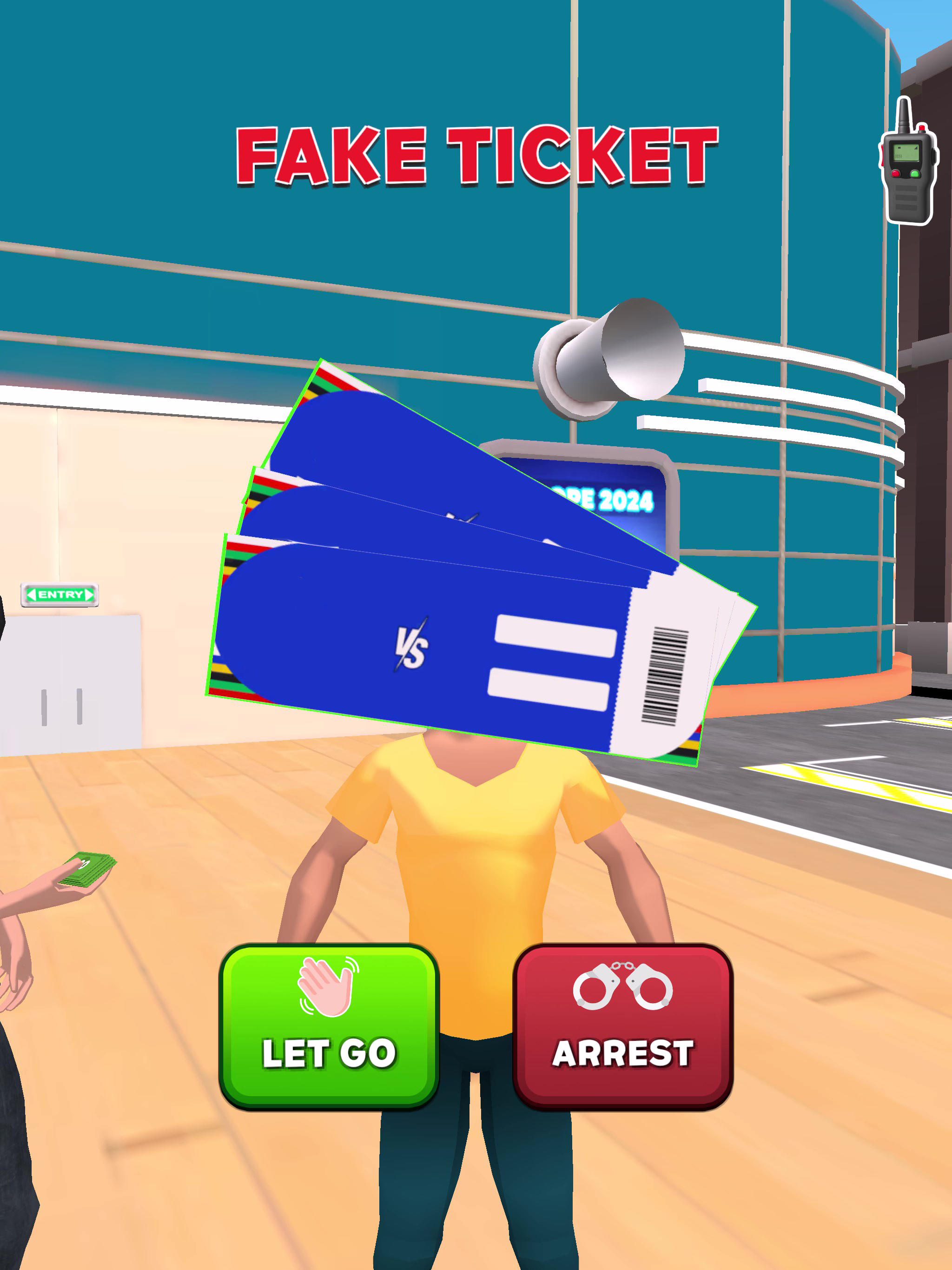 Soccer Security Game 2025 Game Screenshot