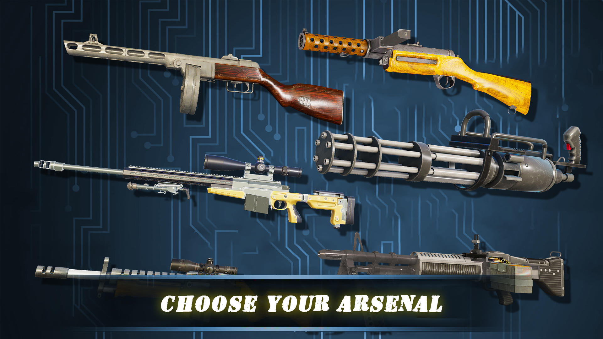 Screenshot of World War: Freedom Fight Games