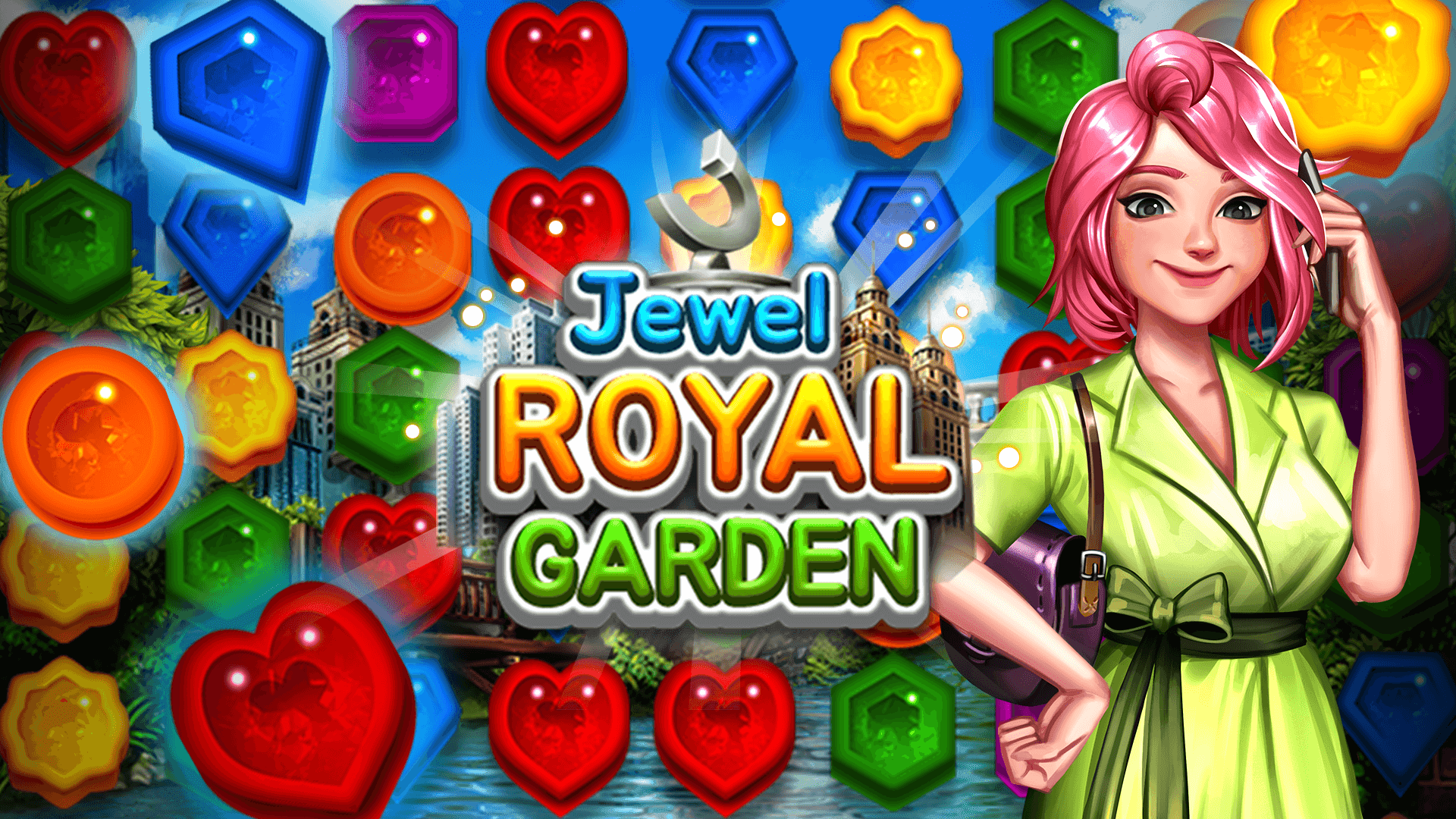 Screenshot 1 of Jewel Royal Garden: Cocokkan 3 1.7.8