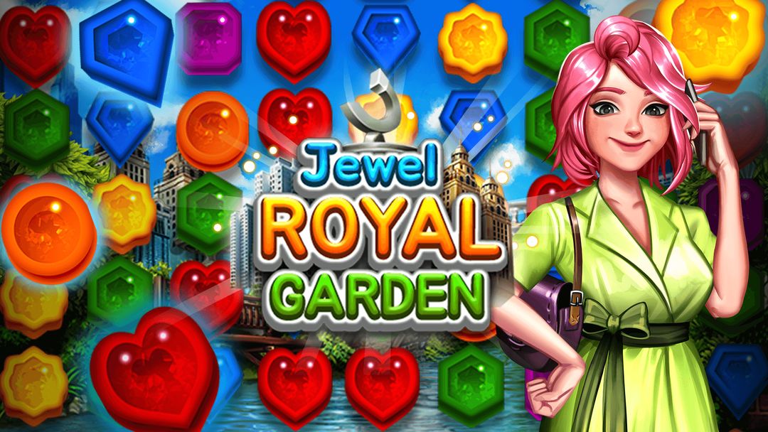 Jewel Royal Garden: Match 3 ภาพหน้าจอเกม