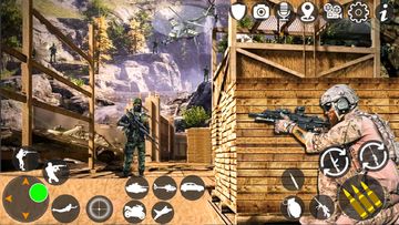 Bravo Elite Commando Game Game Screenshot