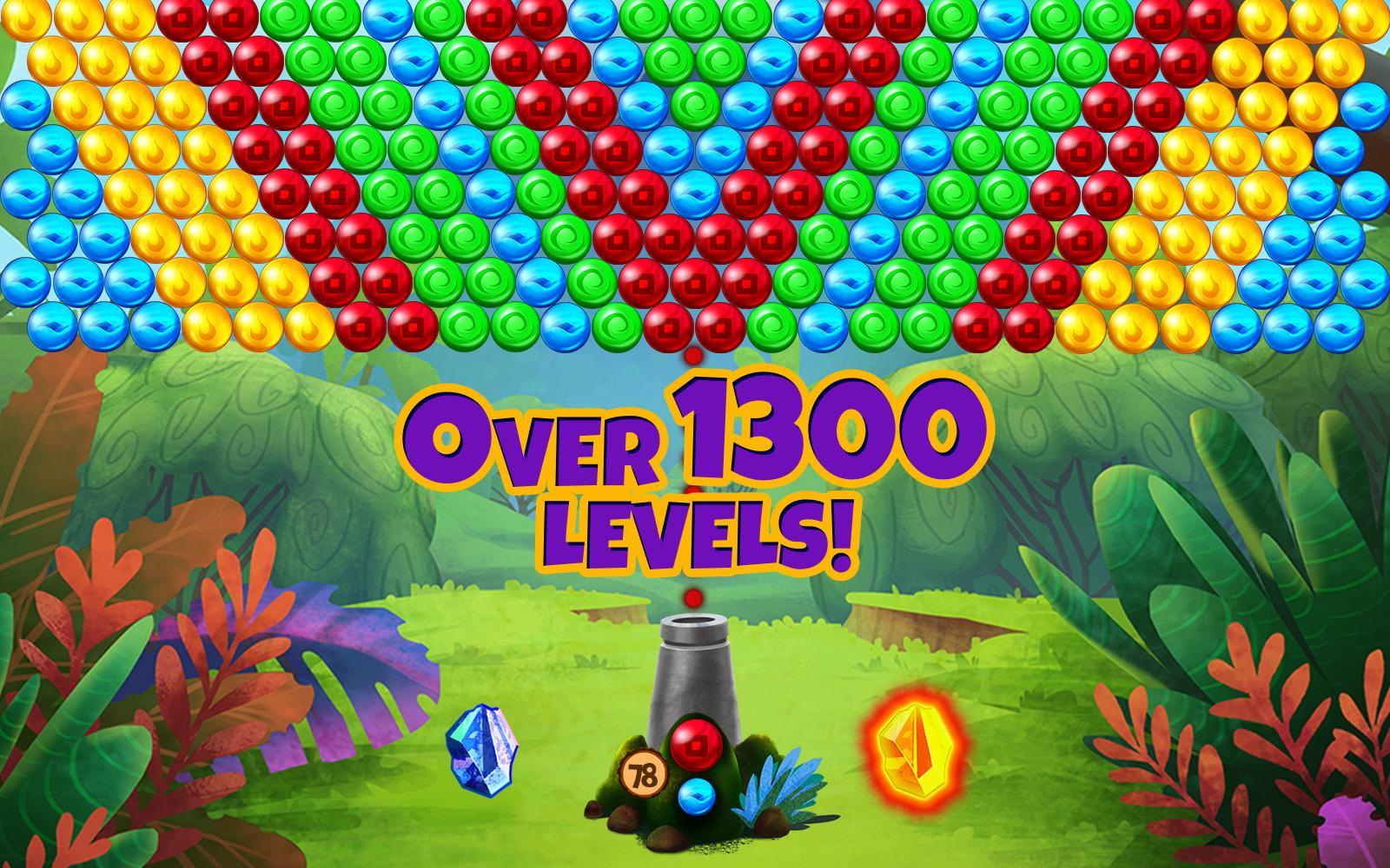 Vulcan Pop Bubble Shooter Game Screenshot