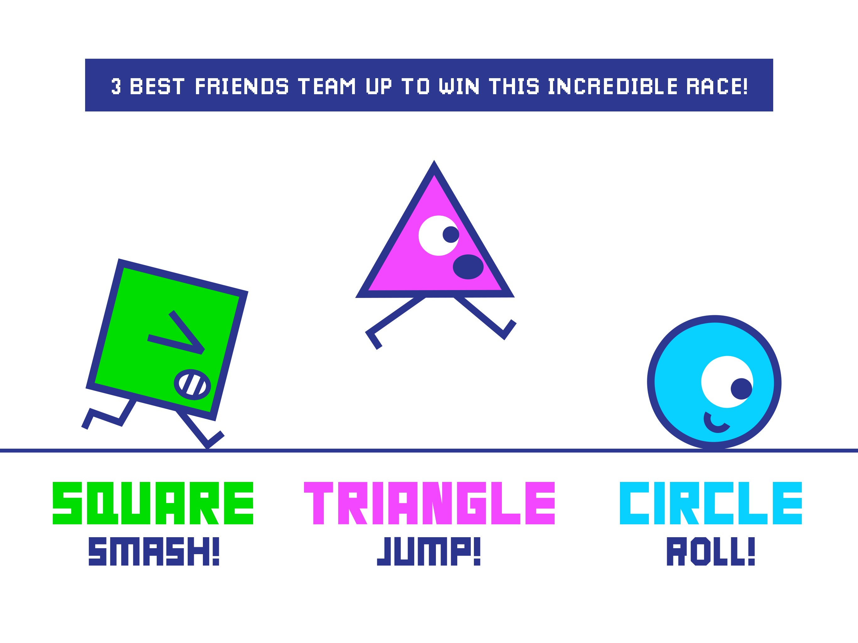 STC - Square Triangle Circle 게임 스크린샷