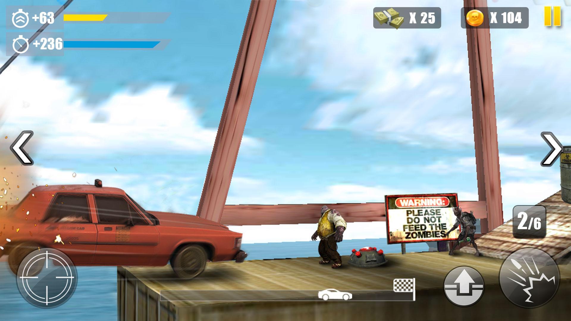 Invincible Dead Driving Game Screenshot