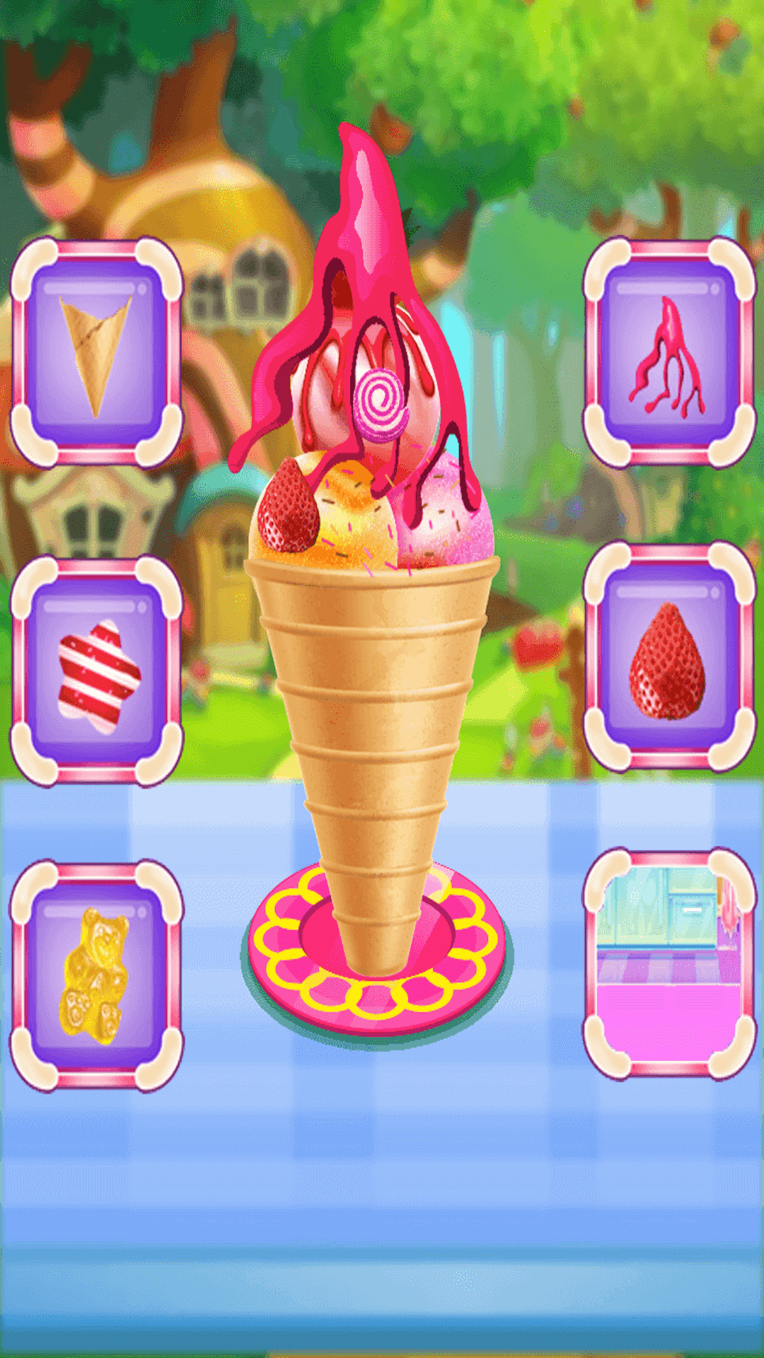 Popsicles Ice Cream Games Game Screenshot