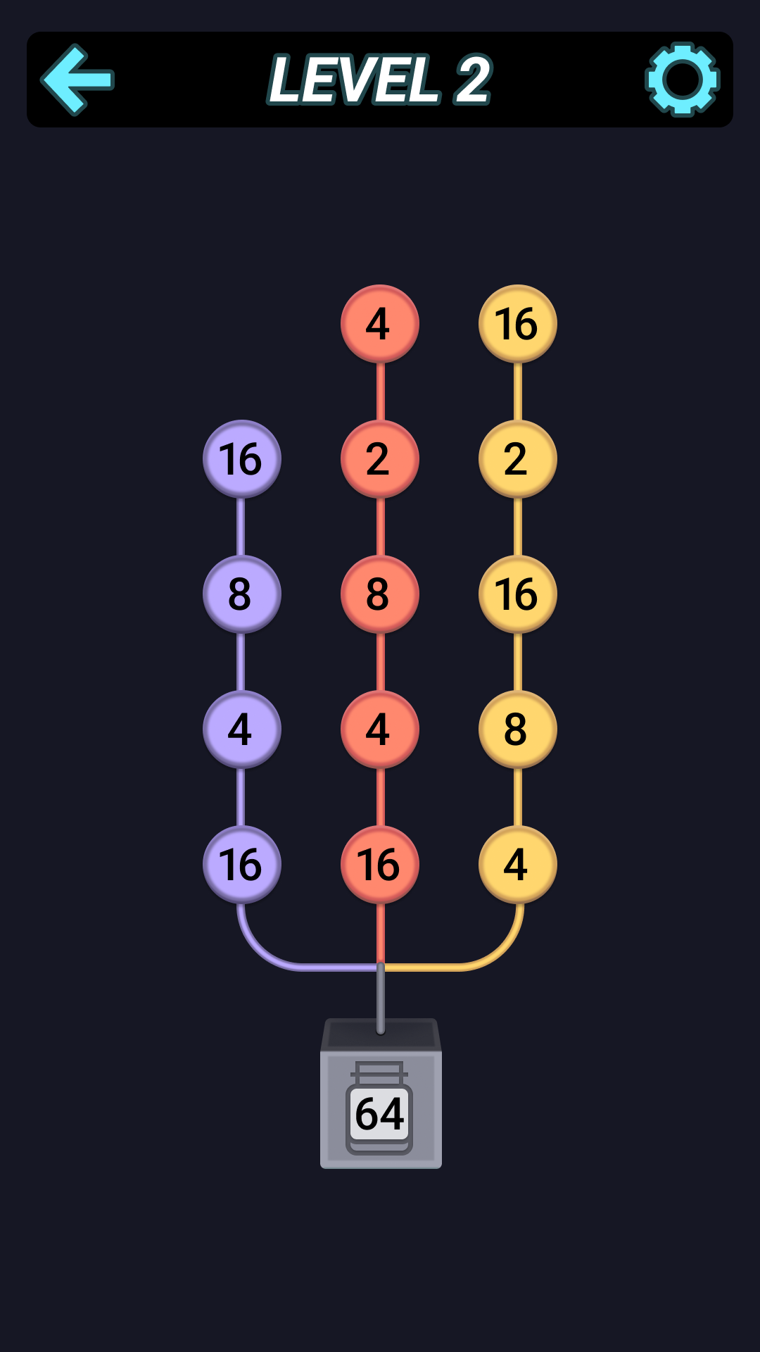 Merge Flow Game Screenshot