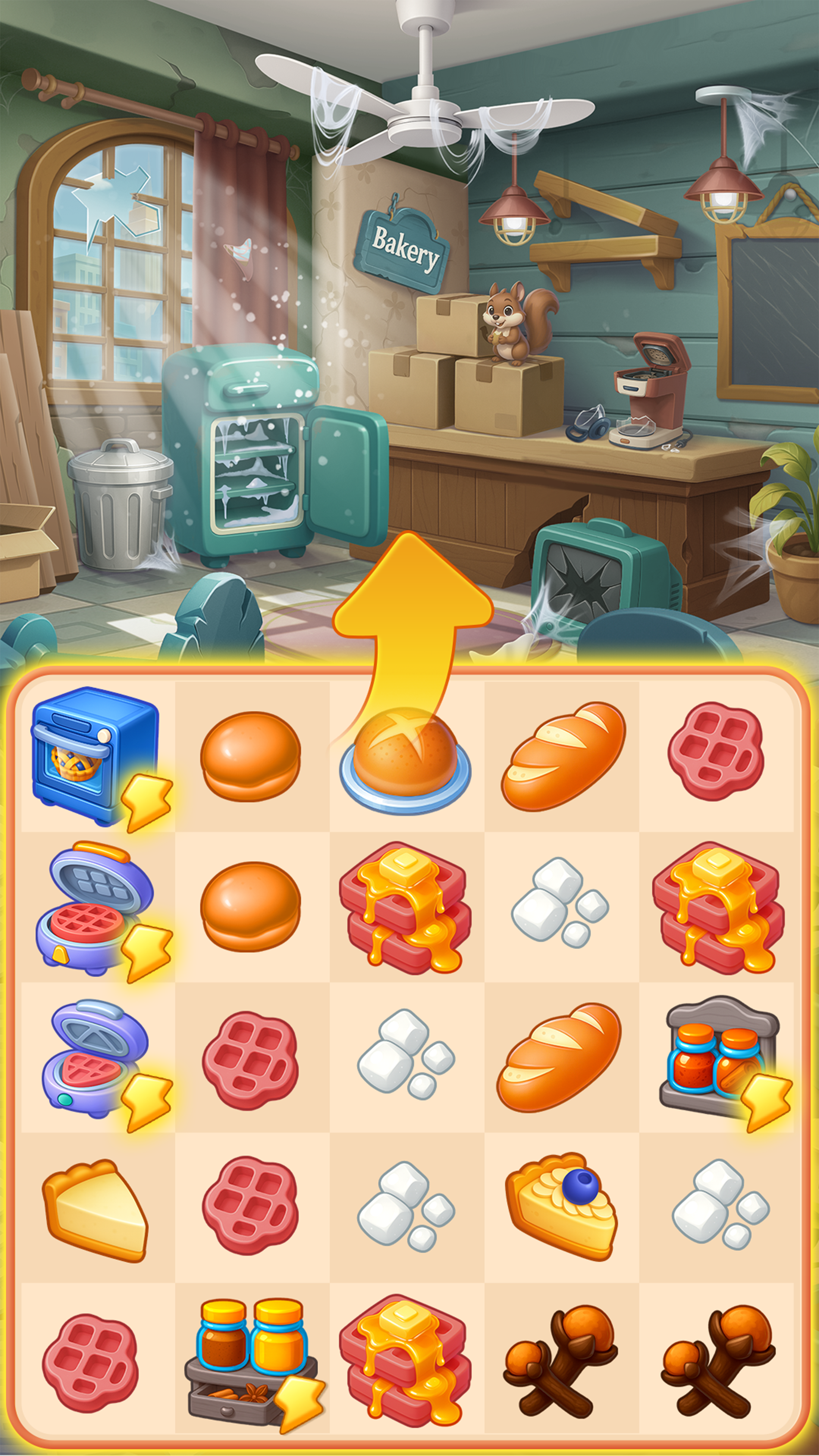 Merge & Cook: Cooking Makeover Game Screenshot