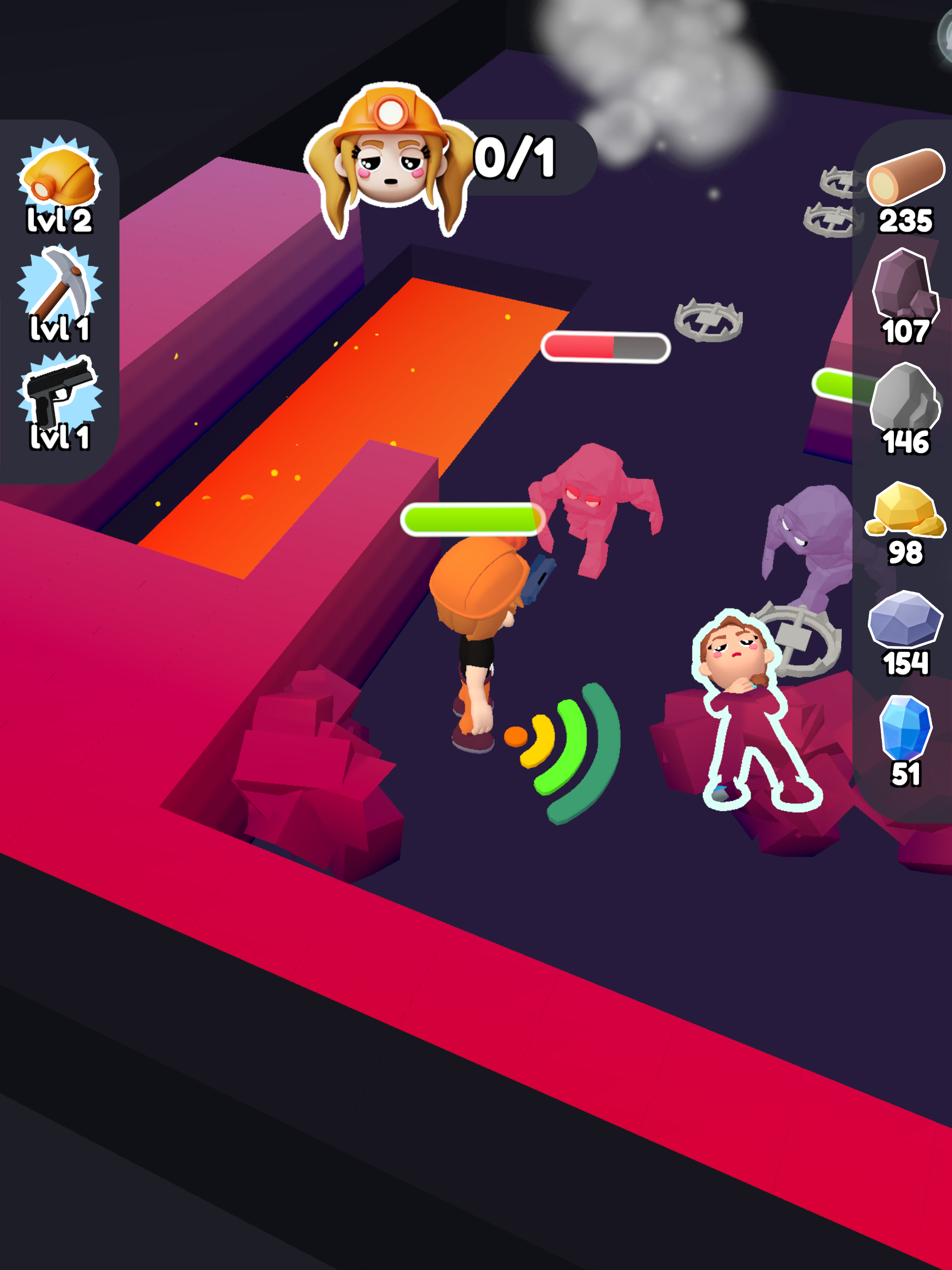 Dungeon Quest Game Screenshot