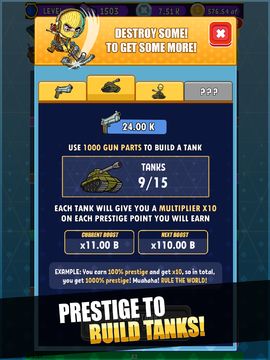 Idle Royale Merge Manager RPG Game Screenshot