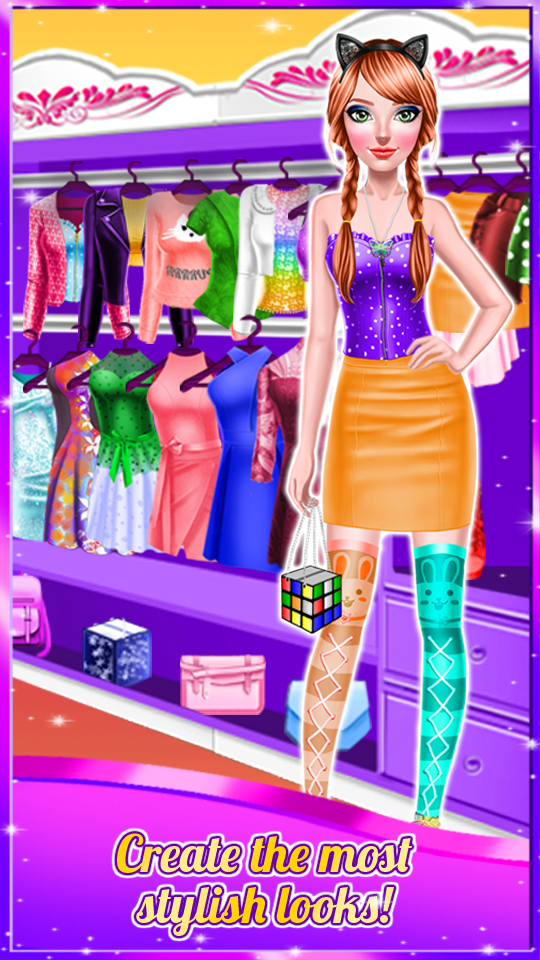 Screenshot 1 of इंटरनेट फैशनिस्टा - ड्रेस अप गेम 1.3.0