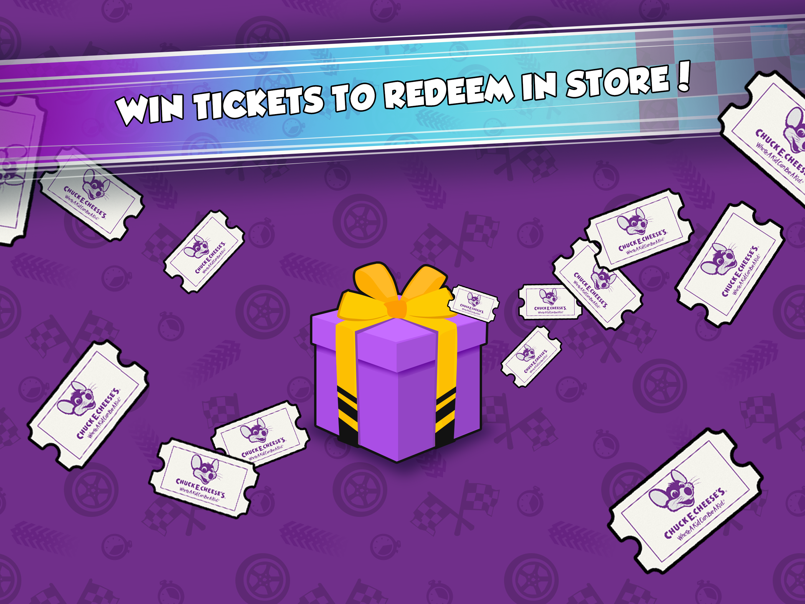 Chuck E. Cheese's Racing World Game Screenshot