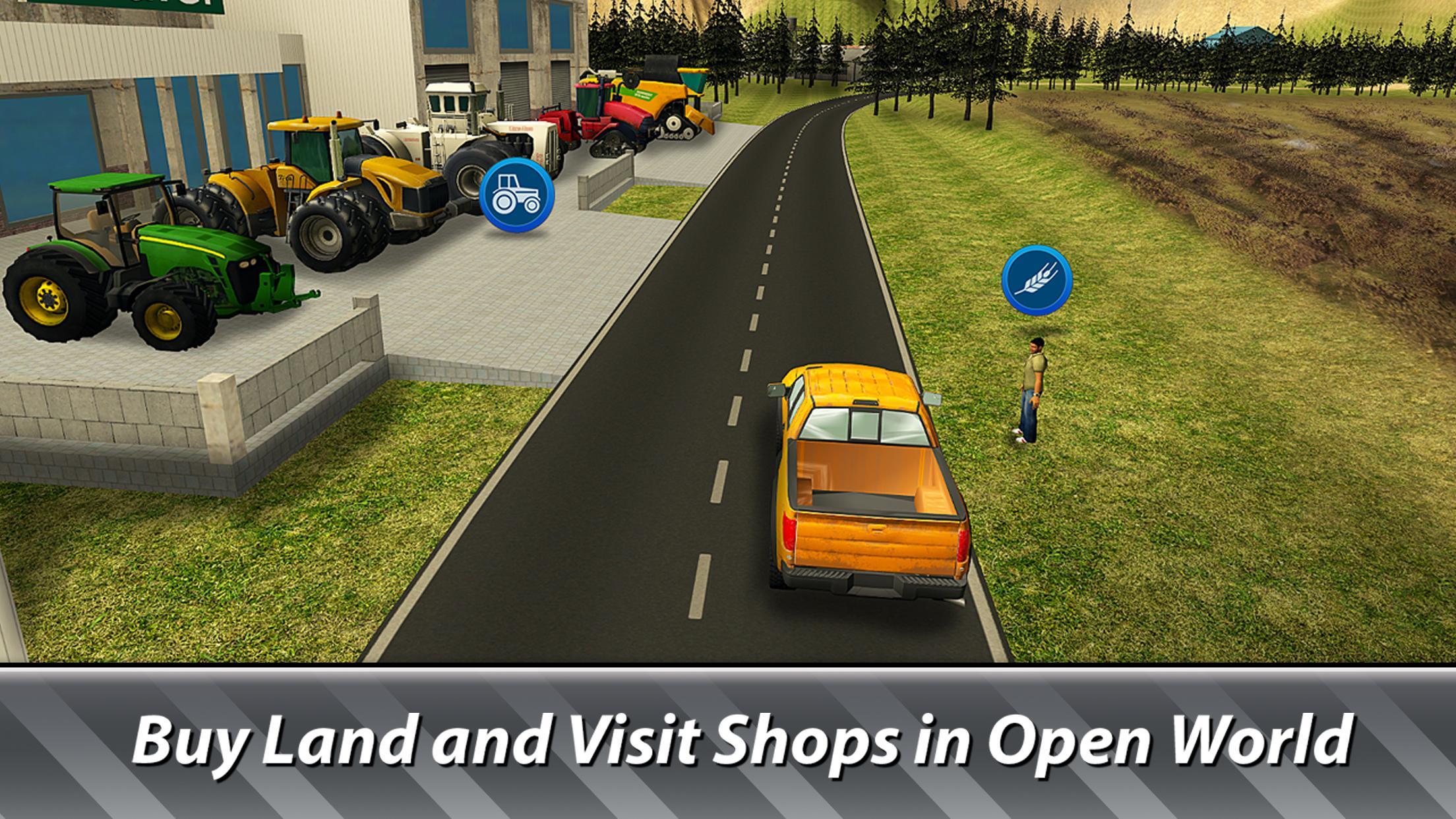 🚜 Farm Simulator: Hay Tycoon  Game Screenshot