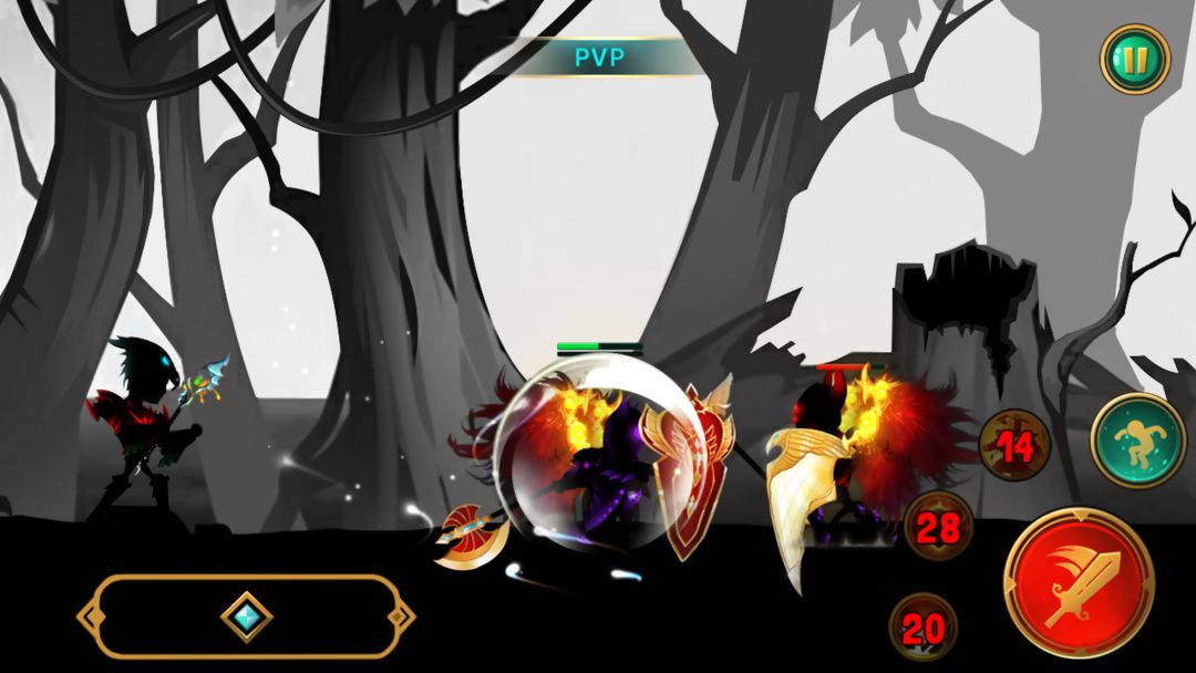 Screenshot of Demon Warrior: Stickman Shadow