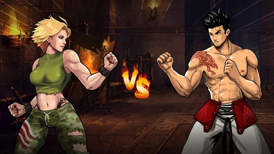 Mortal battle: Fighting games screenshot game
