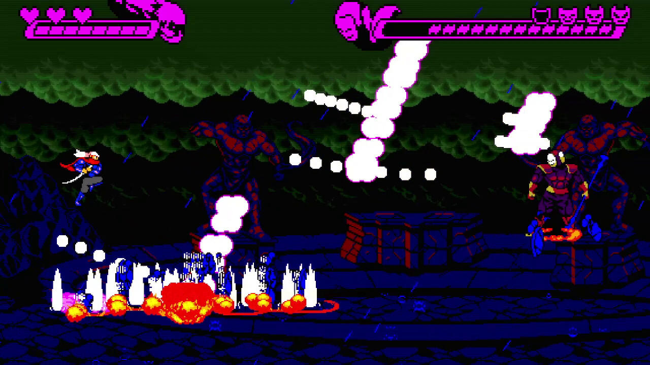 Furi Demake - The Chain screenshot game