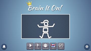Brain It On! - Physics Puzzles Game Screenshot