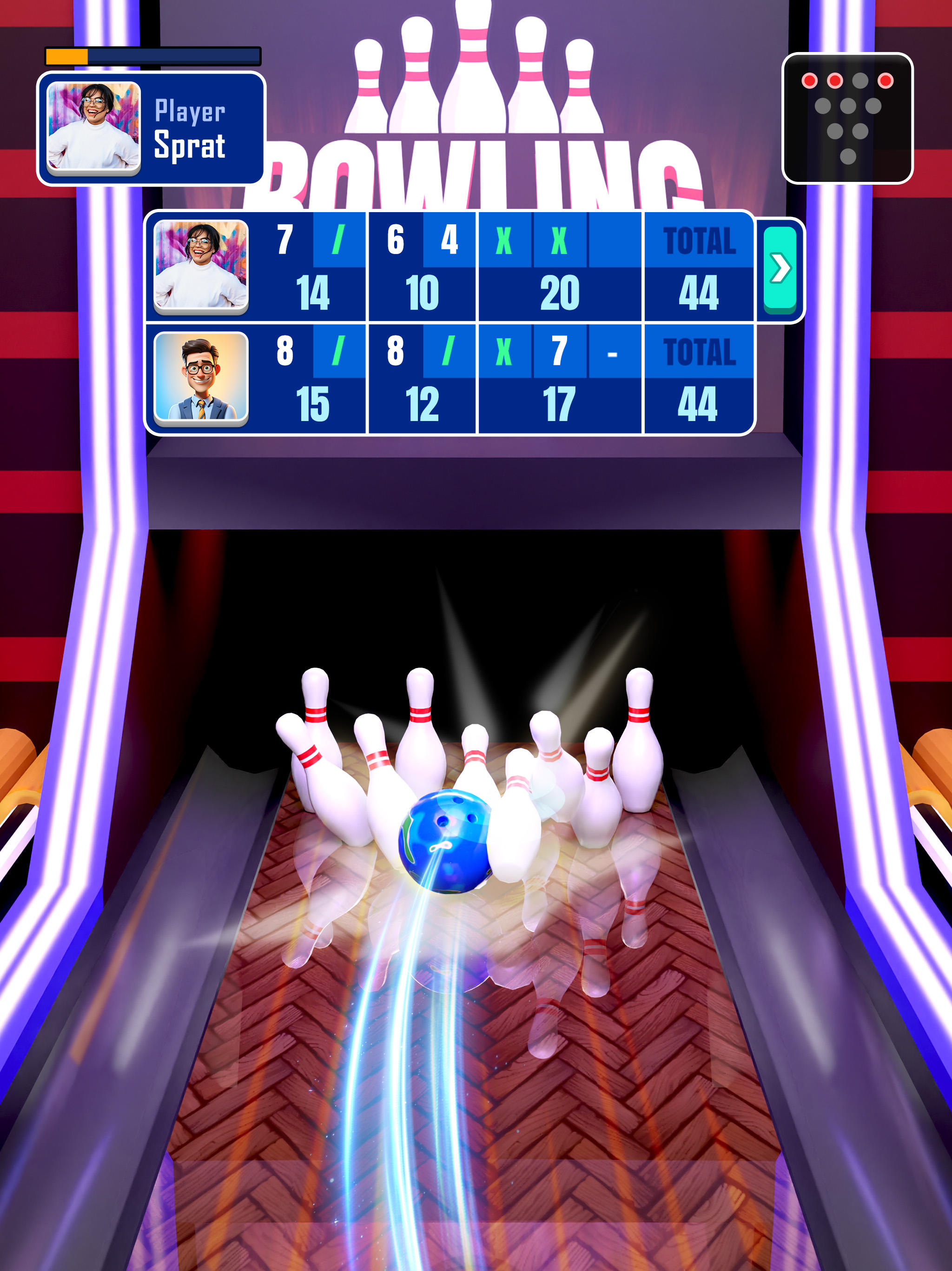 Bowling Strike 3D боулинг Мобильная версия андроид iOS апк скачать бесплатно -TapTap