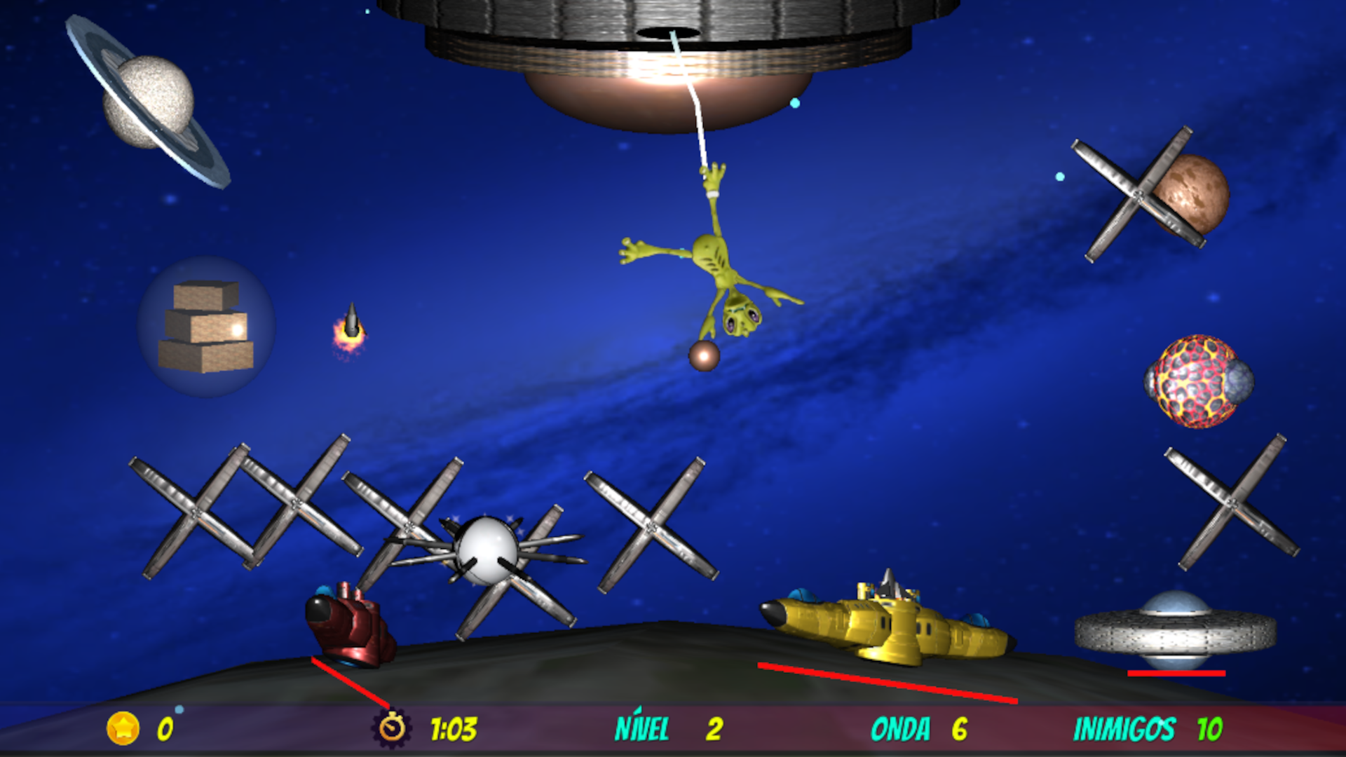 Alien Stunt Reloaded Game Screenshot