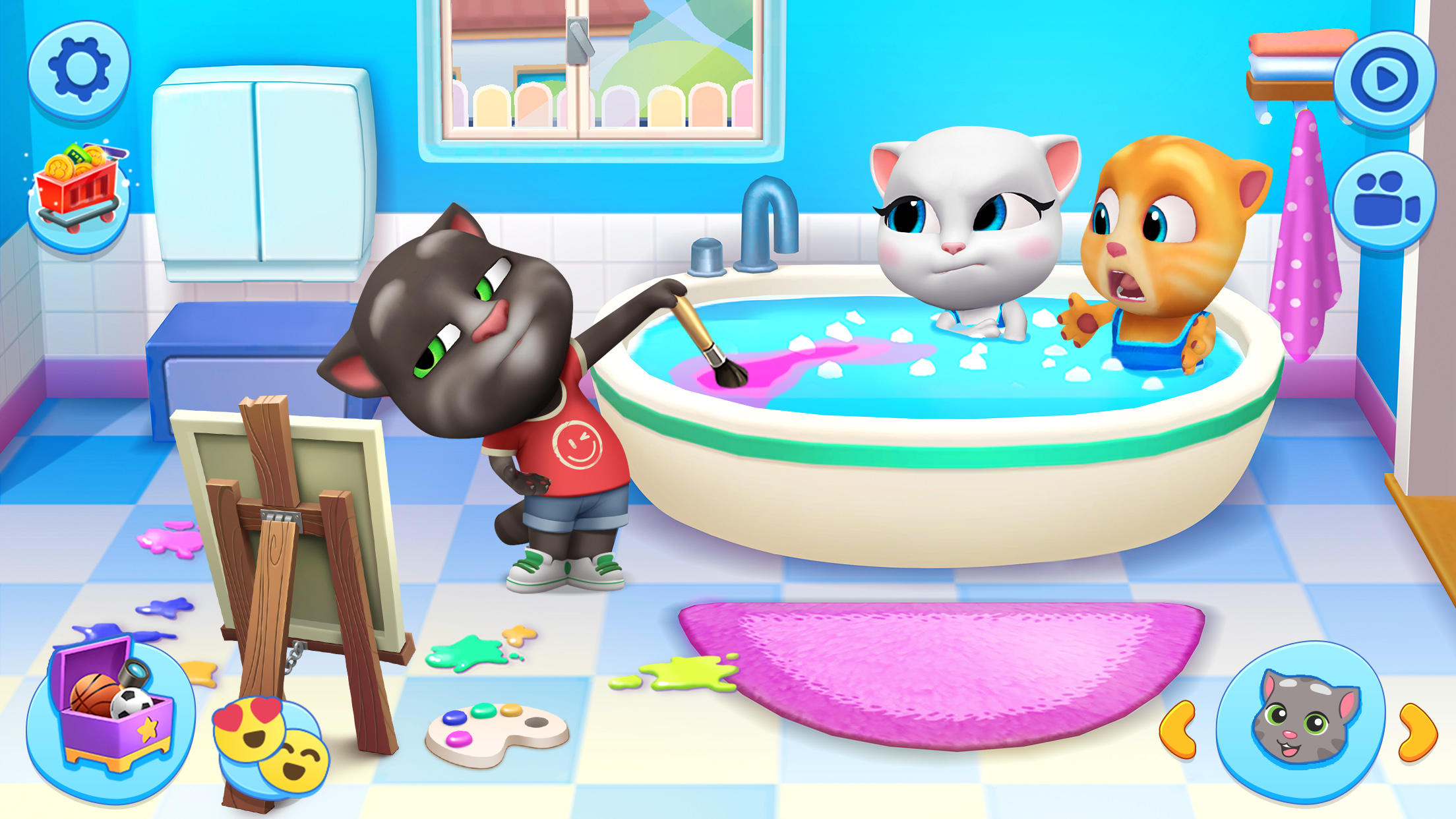 汤姆猫总动员-磕碰治愈新玩法 ภาพหน้าจอเกม
