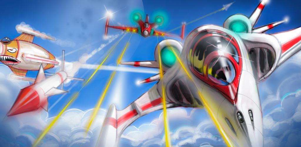 Banner of 비행기 사격 전쟁: 공기 전투기 게임 1.0.4
