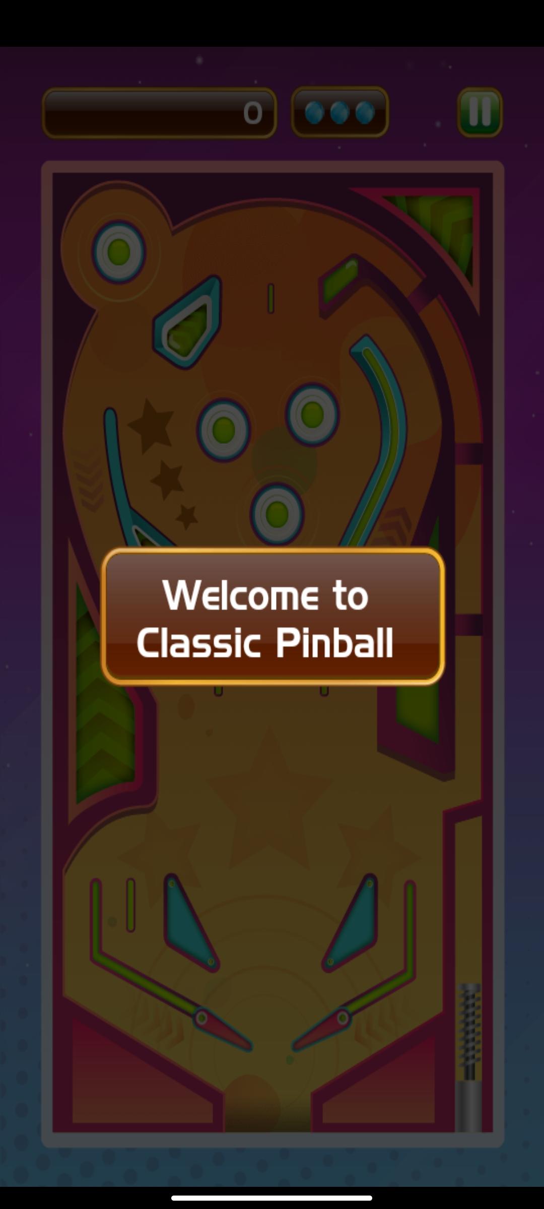 Classic Pinball 게임 스크린 샷