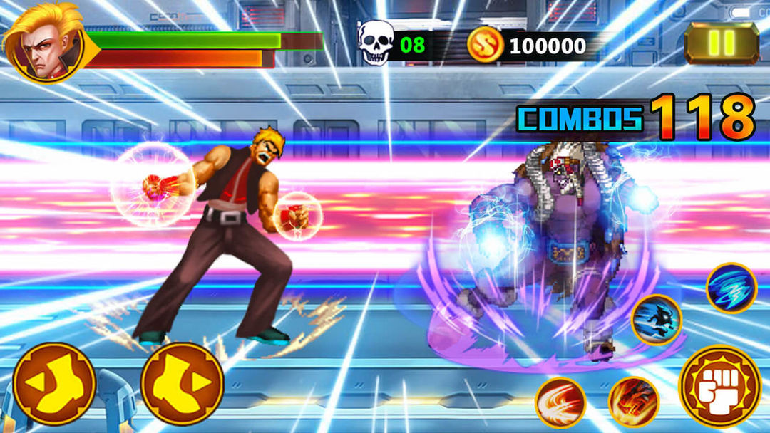 Screenshot of ボクシングの格闘ゲーム