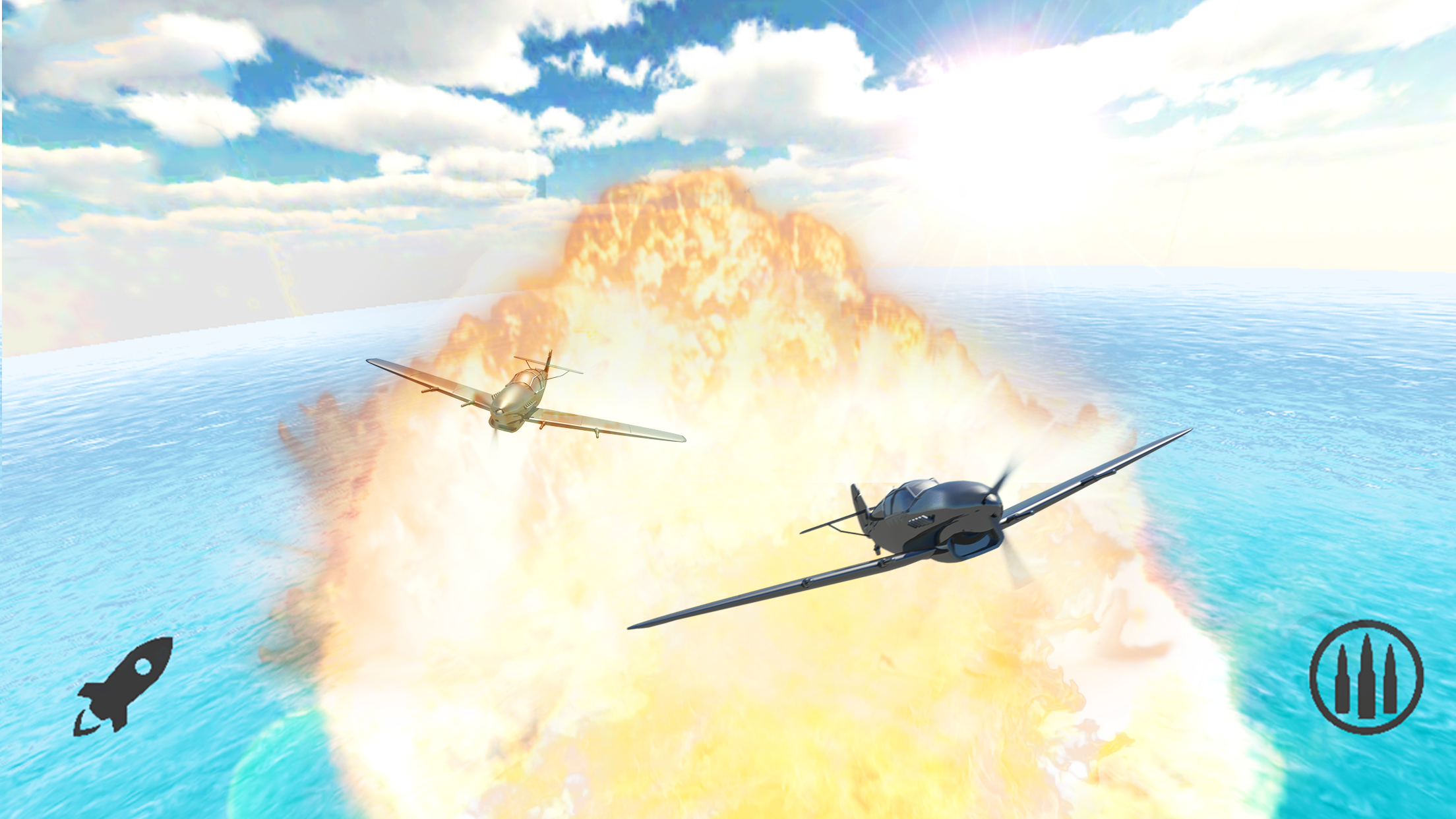 Captura de Tela do Jogo Air Strike HD