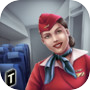 Icon of Airplane Flight Attendant -Car