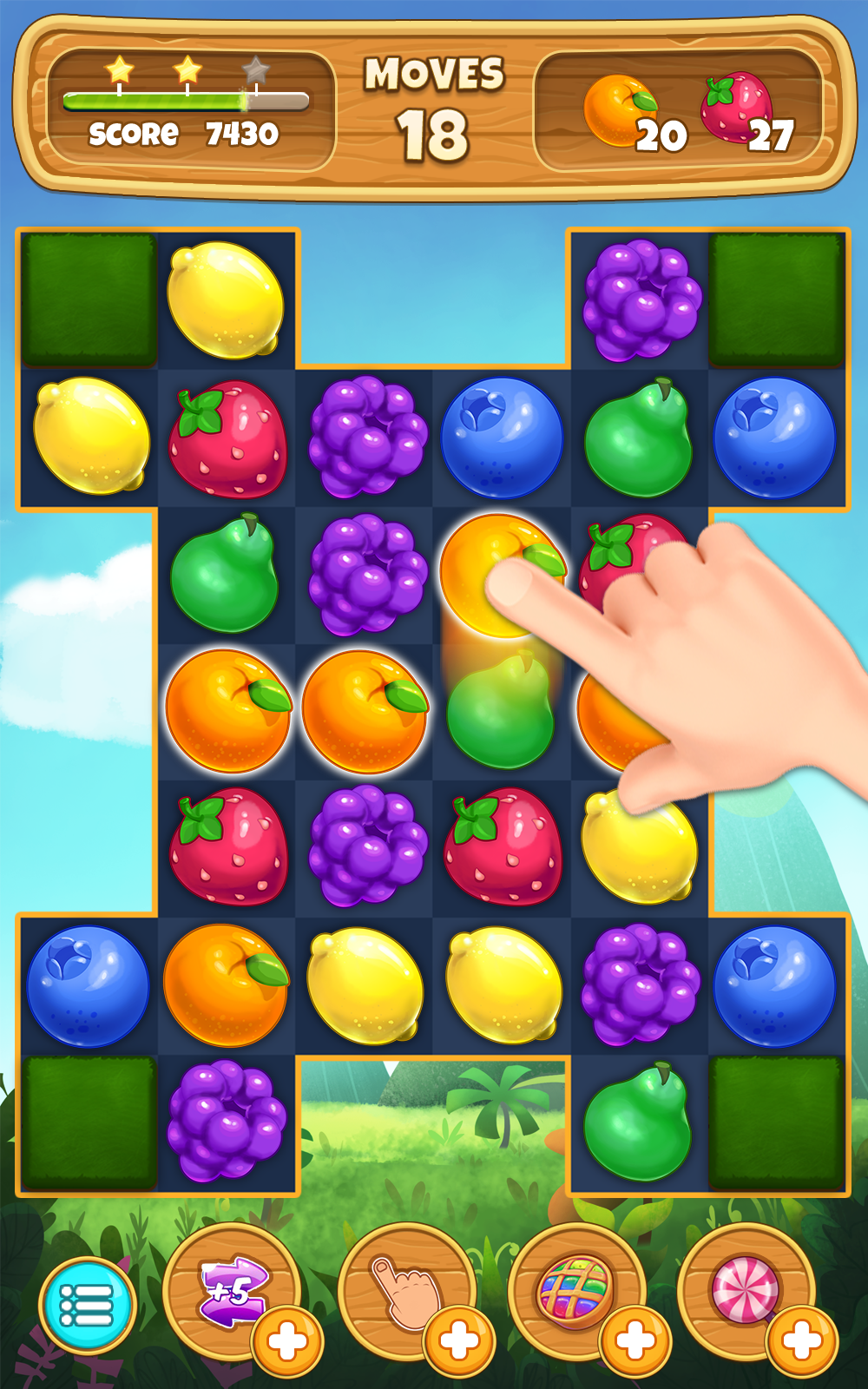 Fruit Frenzy Game Screenshot