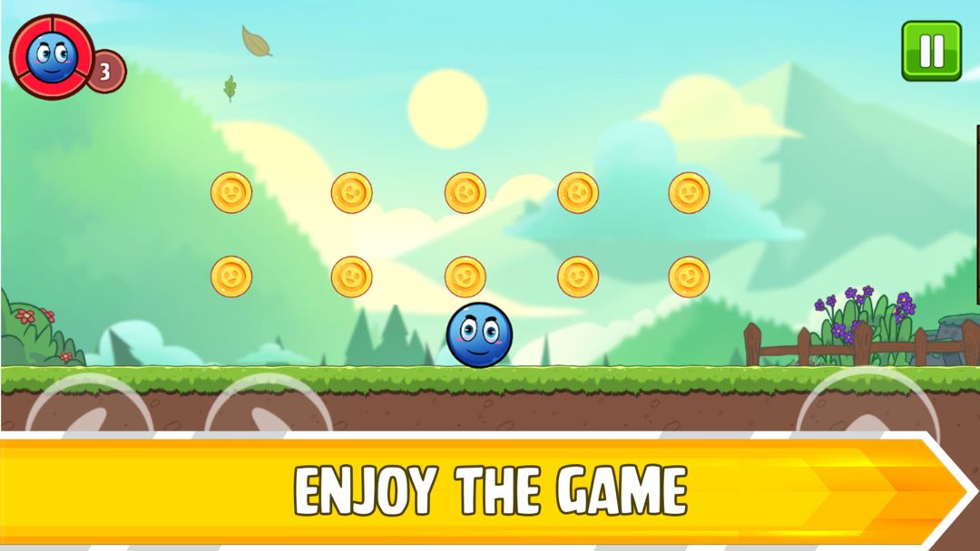 Screenshot of Red Ball - Roller Ball Adventure: Bounce Ball