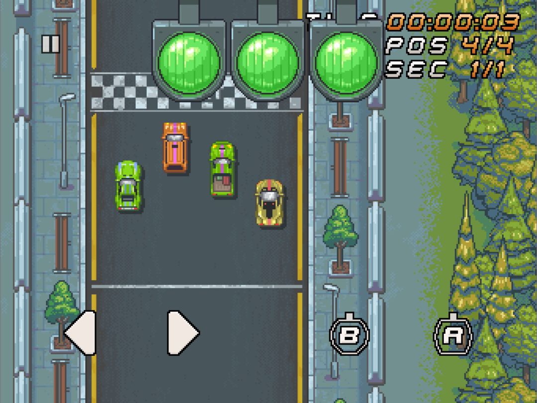 Screenshot of Super Arcade Racing