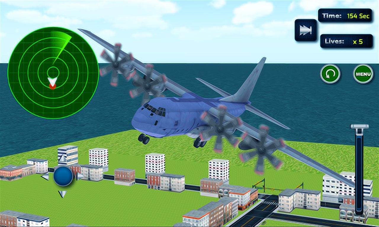 Airplane Car Transporter 2016 Game Screenshot