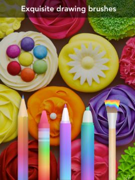 Mandala Coloring Book Game Screenshot