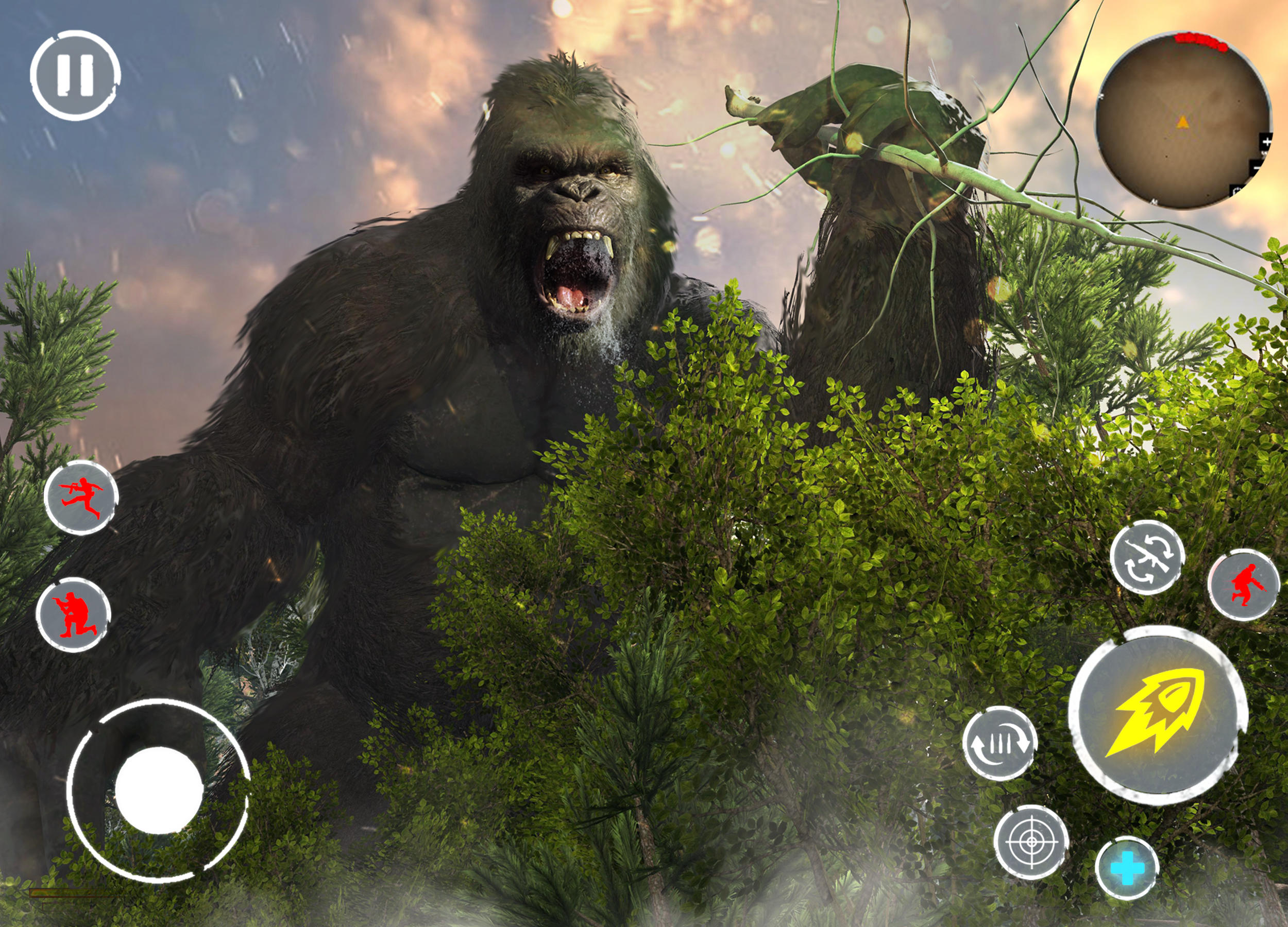 Monster Kong Giant Fighting ภาพหน้าจอเกม