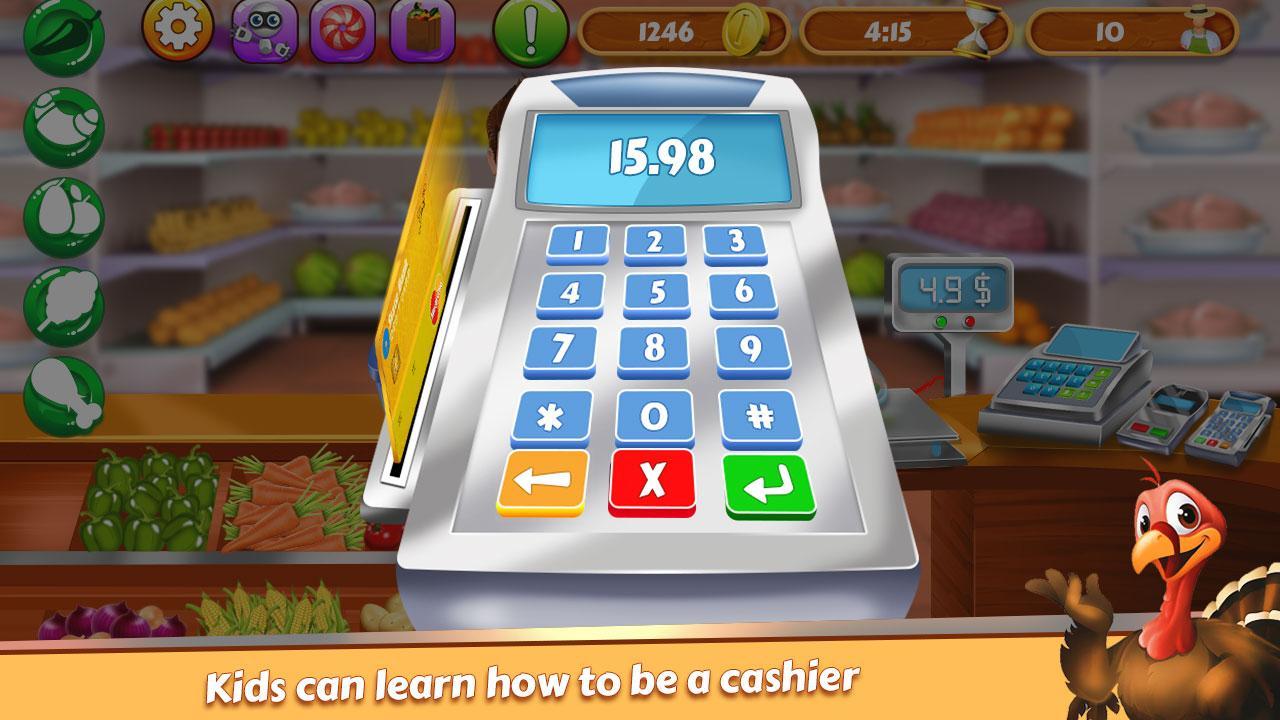 Thanksgiving Store Cashier & Manager Game Screenshot